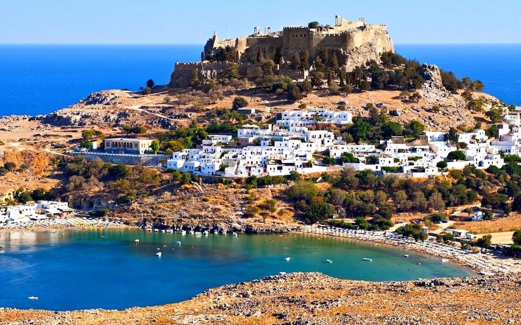 Lindos Anatoli Luxury Villa Kültér fotó